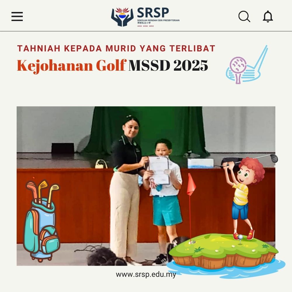 Kejohanan Golf MSSD 2025 – Tahniah Low Jayden Wakil SRSP Batu Pahat